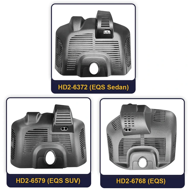 FITCAMX Integrert 4K Dashcam (foran+bak) MB EQS (V297) (2021 -->) "6372" 