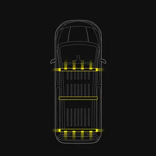 Strands C-Rack takstativ Citan/Kangoo/Townstar 2022->