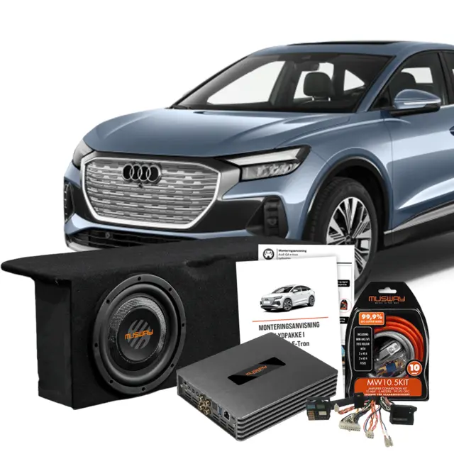 Lydpakke til Audi Q4 e-tron Audi Q4 e-tron 2021-> Sound System "9VD" 