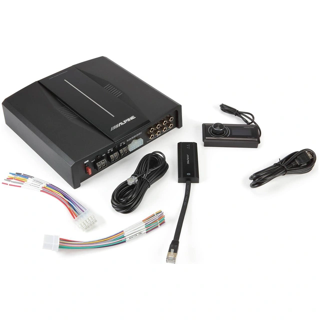 Alpine OPTIM8 - DSP forsterker 6x50W + 2x150W RMS ved 4ohm 