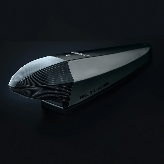 Strands Black Bullet Torpedo Light Markeringslys med innebygd varsellys 