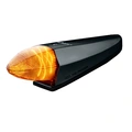 Strands Black Bullet Torpedo Light Markeringslys med innebygd varsellys