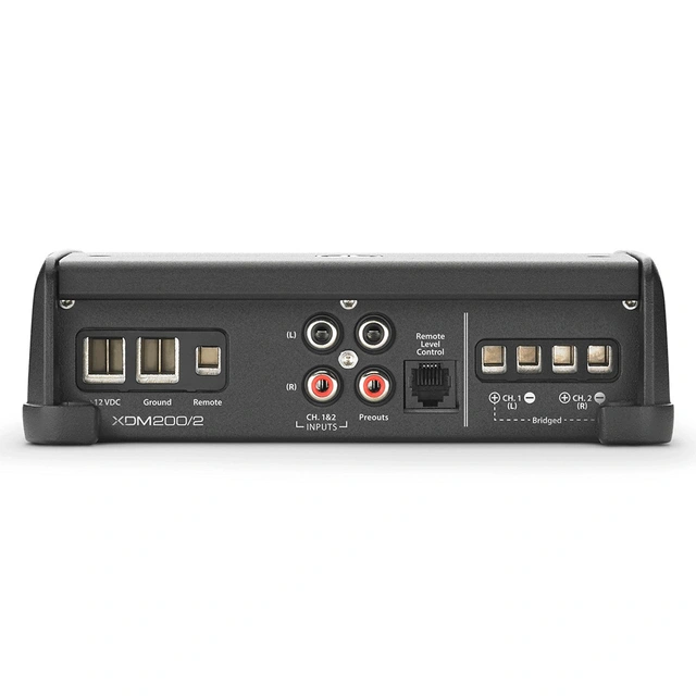 JL Audio - XDM200/2 Marine 2-kanaler 2x100W i 2 Ohm, Klasse D, NexD™ 