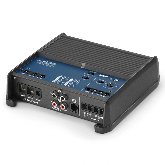 JL Audio - XDM200/2 Marine 2-kanaler 2x100W i 2 Ohm, Klasse D, NexD™ 