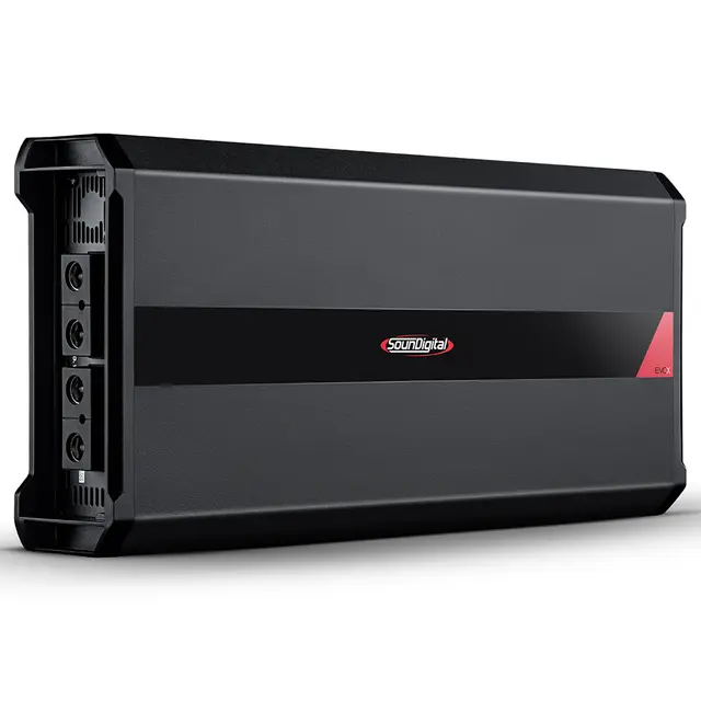 SounDigital SD12000.1 EVOX 12000W, 2 Ohm, monoforsterker 
