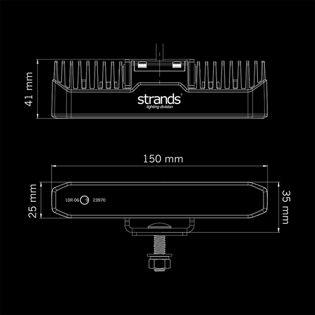 Strands Firefly Best View 30W arbeidslys Arbeidslys, 2000 Lumen 