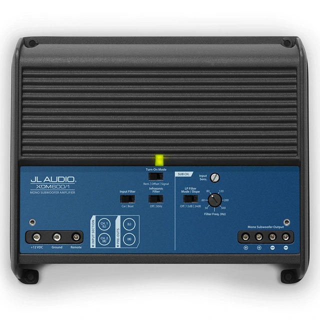 JL Audio - XDM600/1 Marine monoblokk 600W, Klasse D, NexD™ 