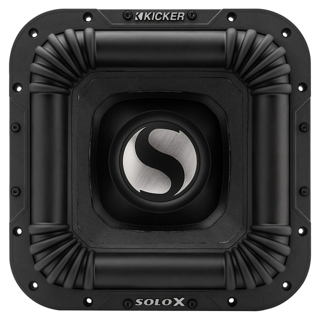 KICKER 49L7X121 - 12" subwoofer 2x1ohm, 2000W RMS, SoloX-serien 