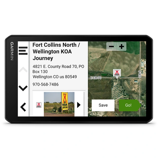Garmin CamperCam 795 7", WIFI, BT, tilpasset camping 