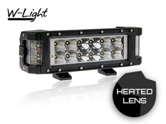 W-Light ATV Sideshooter hovedlykt 10", 3131 lumen, oppvarmet glass