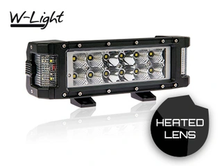 W-Light ATV Sideshooter hovedlykt 10", 3131 lumen, oppvarmet glass 