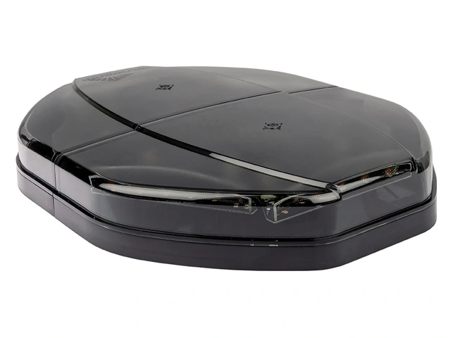 Optibeam Dark Phantom Varsellysbjelke 400mm. Oransje. ECE R65 / R10. IP67 