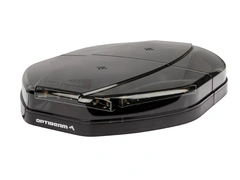 Optibeam Dark Phantom Varsellysbjelke 400mm. Oransje. ECE R65 / R10. IP67