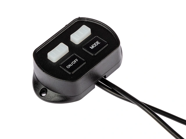 Optibeam Dark Phantom Varsellysbjelke 600mm. Oransje. ECE R65 / R10. IP67 