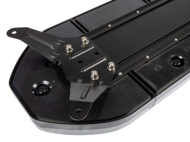 Optibeam Dark Phantom Varsellysbjelke 800mm. Oransje. ECE R65 / R10. IP67 