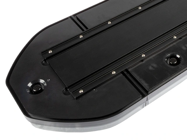 Optibeam Dark Phantom Varsellysbjelke 800mm. Oransje. ECE R65 / R10. IP67 