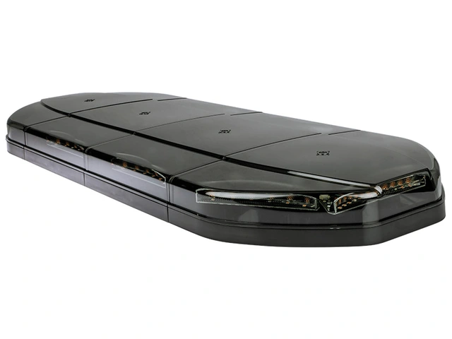 Optibeam Dark Phantom Varsellysbjelke 800mm. Oransje. ECE R65 / R10. IP67 