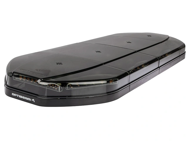 Optibeam Dark Phantom Varsellysbjelke 800mm. Oransje. ECE R65 / R10. IP67 