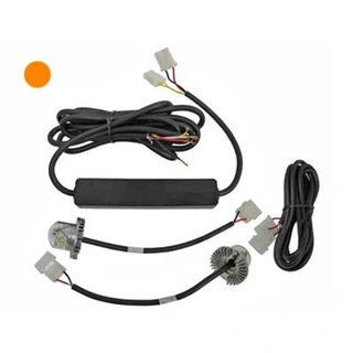 Axixtech varsellys for innfelling 9x3W, 12/24V, Ikke E-merket