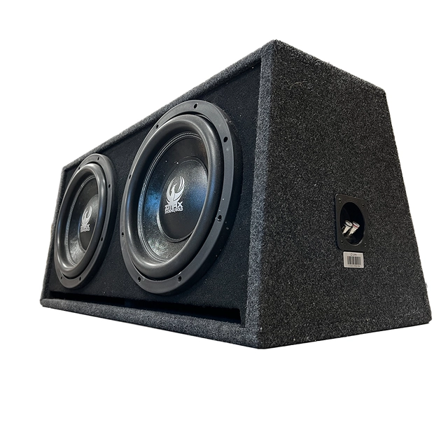 Phoenix Gold ZB212PZMAX122 basskasse 2x12" med kasse, 3000W RMS, 2 Ohm 