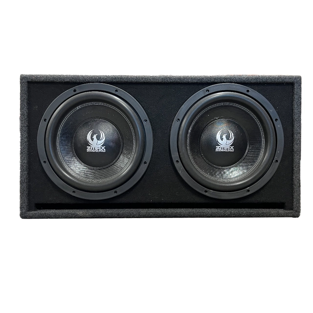 Phoenix Gold ZB212PZMAX122 basskasse 2x12" med kasse, 3000W RMS, 2 Ohm 