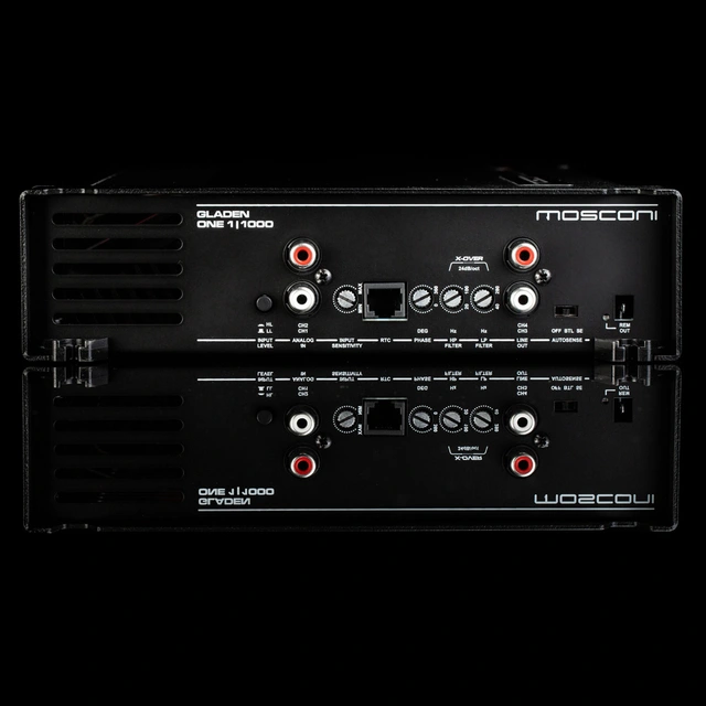 MOSCONI ONE 1|1000 24 Volt 24 Volt, ONE-Serien, 1000W i 2 Ohm 