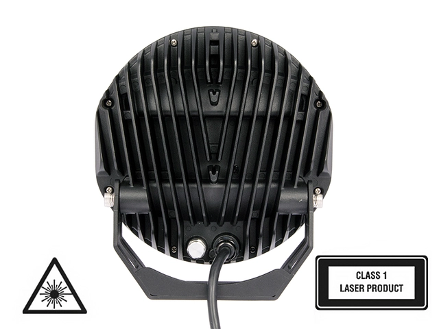 Seeker Quantum Ledzer LED fjernlys 9", 6500 lumen, LED, Laser, Posisjonslys 