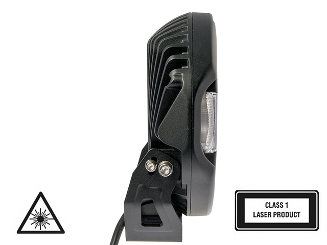 Seeker Quantum Ledzer LED fjernlys 9", 6500 lumen, LED, Laser, Posisjonslys 