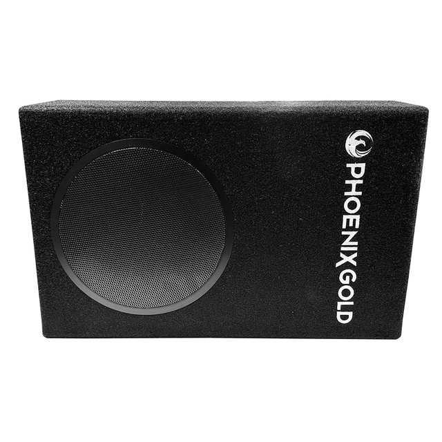 Phoenix Gold ZX18PBS basskasse 8" i kasse, 200W RMS, 4 Ohm 