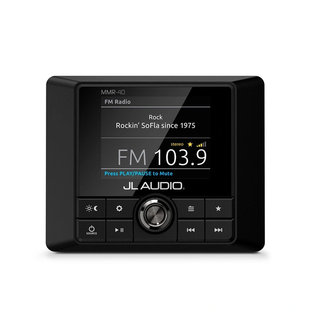 JL Audio MMR-40, NMEA2000 fjernkontroll Kablet fjernkontroll for MediaMaster 