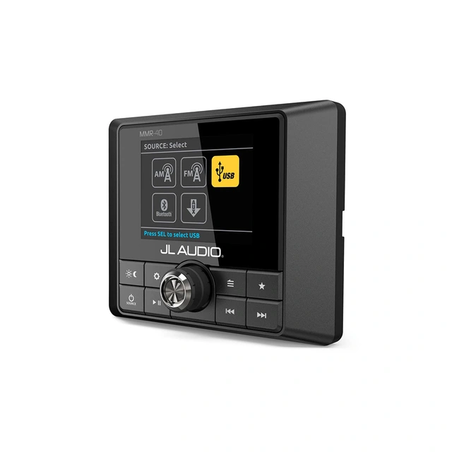 JL Audio MMR-40, NMEA2000 fjernkontroll Kablet fjernkontroll for MediaMaster 