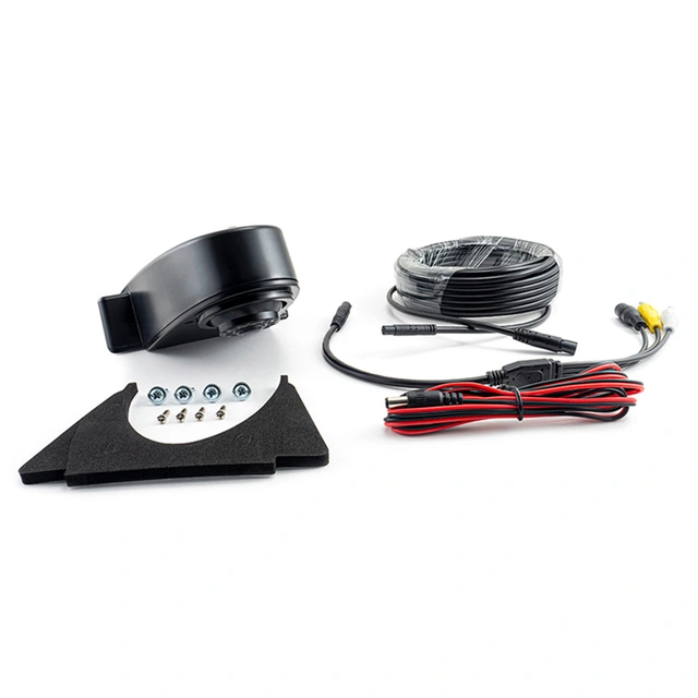 Ampire ryggekamera (CVBS) Takmontering varebil, 15 meter kabel 