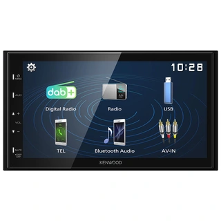 Kenwood DMX129DAB BT, DAB+, Shortbody, USB, AUX ++
