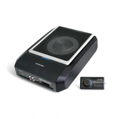 Alpine PWD-X5 aktiv subwoofer 8" subw., 4x25+165W RMS, bassremote, DSP