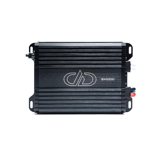 DD Audio SX1000 monoforsterker 1000W RMS. Klasse D. 1 Ohm, IPX67 