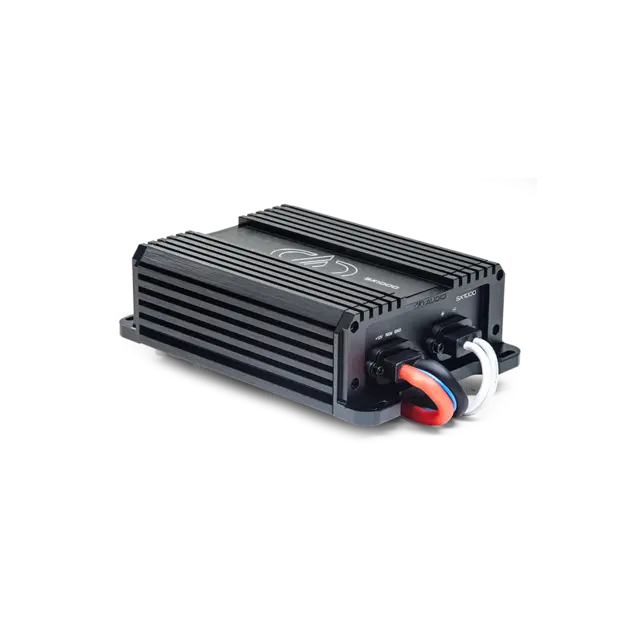 DD Audio SX1000 monoforsterker 1000W RMS. Klasse D. 1 Ohm, IPX67 