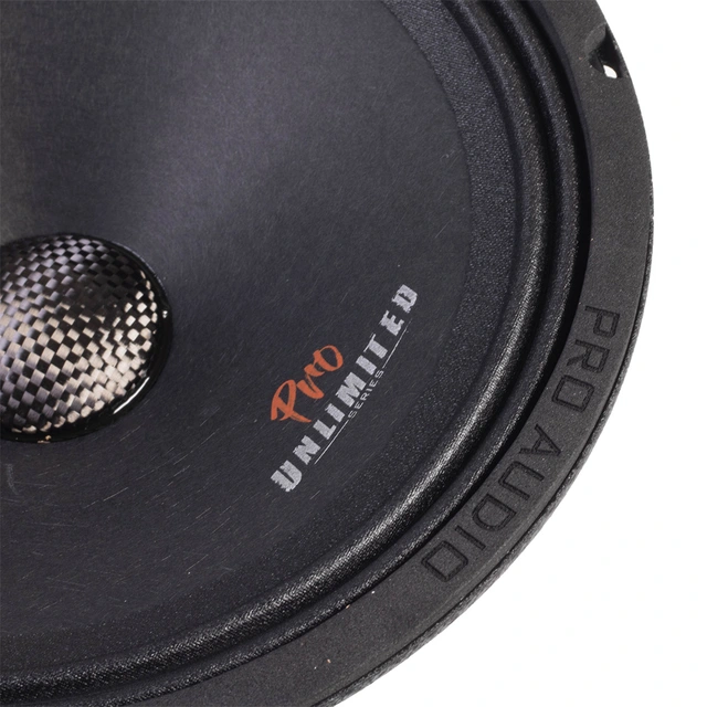 Edge Unlimited SPL 8" mellomtone 450W RMS, 100 dB, 4 Ohm, Pris per par 