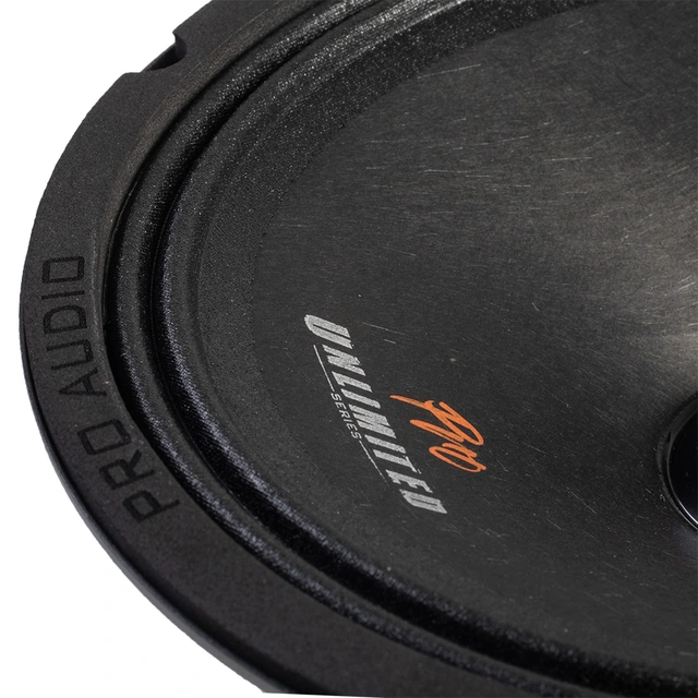 Edge Unlimited SPL 8" mellomtone 450W RMS, 100 dB, 4 Ohm, Pris per par 