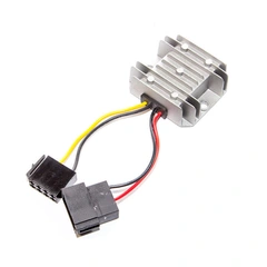 InCarTec 24V->12V omformer 10A Ultrakompakt 10A, med ISO-kontakter