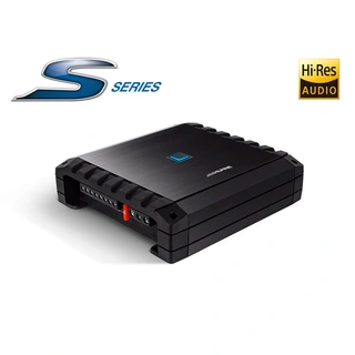 Alpine S2-A36F 4-kanals forsterker 4x90W RMS, 2 Ohm, Klasse D, Hi-Res