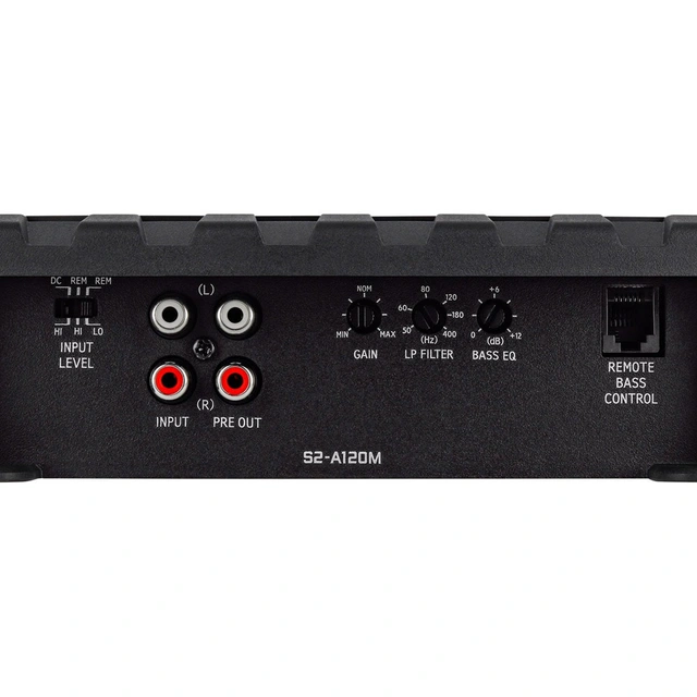 Alpine S2-A120M monoforsterker 1200W RMS, 1 Ohm, Klasse D. S-Serie 