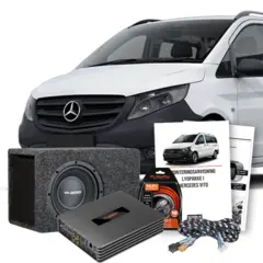 Lydpakke til Vito W447 Facelift Mercedes Vito W447 2020 -> (2-seter)