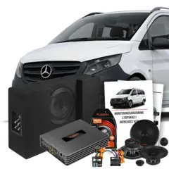 Lydpakke til Vito W447 Facelift Mercedes Vito W447 Facelift 2020 ->