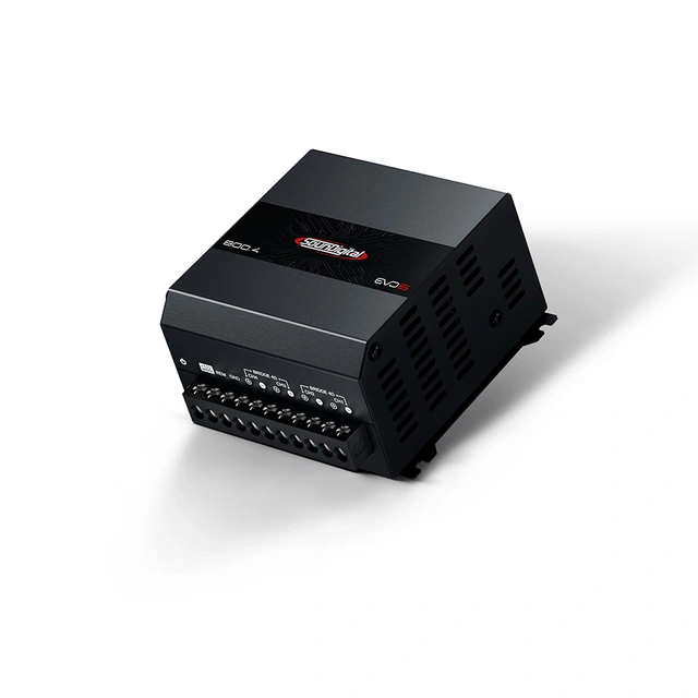SounDigital SD800.4 EVO6 2 ohm 4x200W, 2Ohm, 4-kanaler 