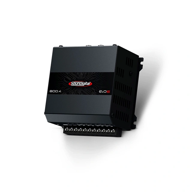 SounDigital SD800.4 EVO6 2 ohm 4x200W, 2Ohm, 4-kanaler 