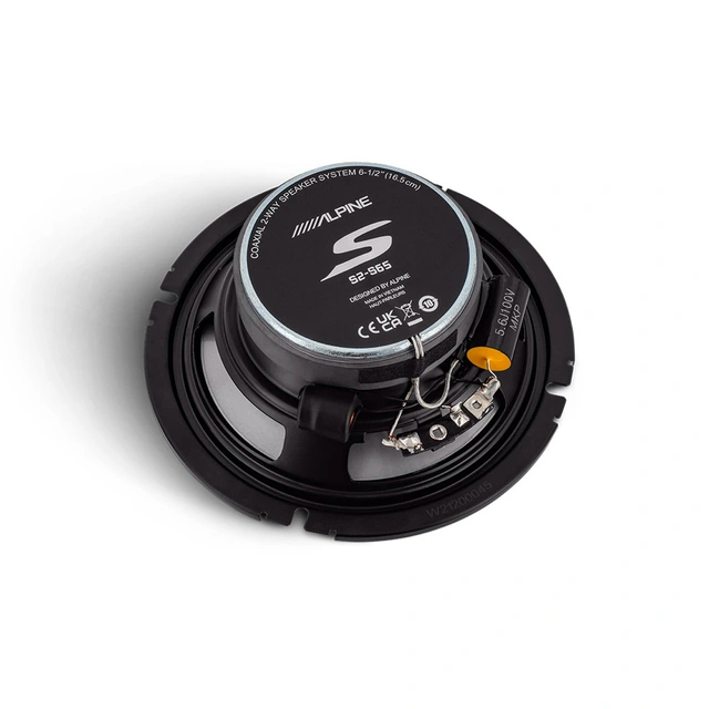 Alpine S2-S65 koaksialhøyttalere 6,5", 80W RMS, S-serie 