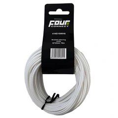 4 CONNECT Nylonstrømpe Hvit, 10 meter, 10-20mm²