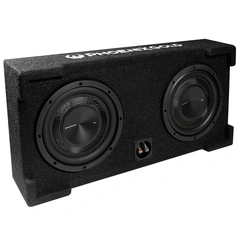 Phoenix Gold ZX28PBS basskasse 2x8" i kasse, 150W RMS, 4 Ohm