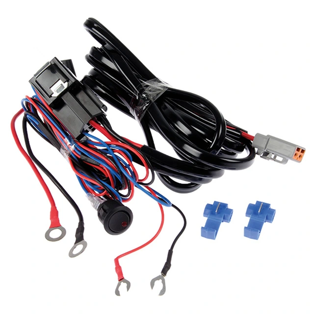 Autoline relésett 12V 2-pin DTP, 40A relé, 30A sikring 