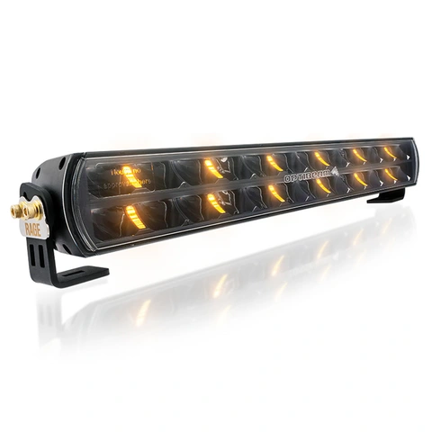 Optibeam Super Captain Dual Rage 600 21", 27000 lumen, Posisjonslys